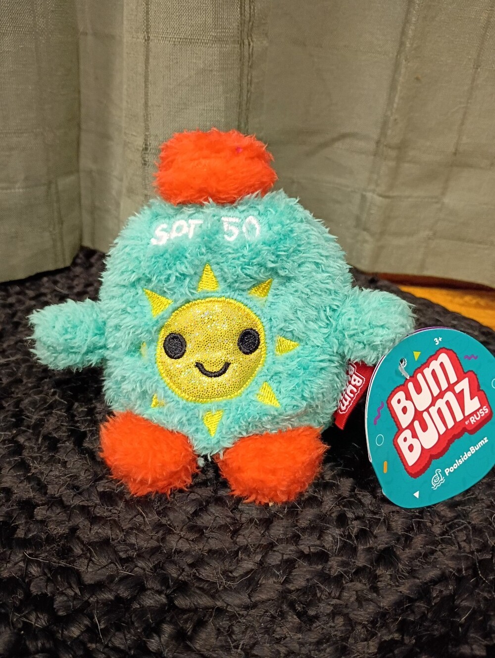 NWT BumBumz Poolside Bumz Sol The SPF 50 Sunscreen Bottle Size 3.5"
